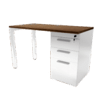 Escritorio Recto No Flotante