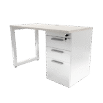 Escritorio Recto No Flotante | Línea Quarzo