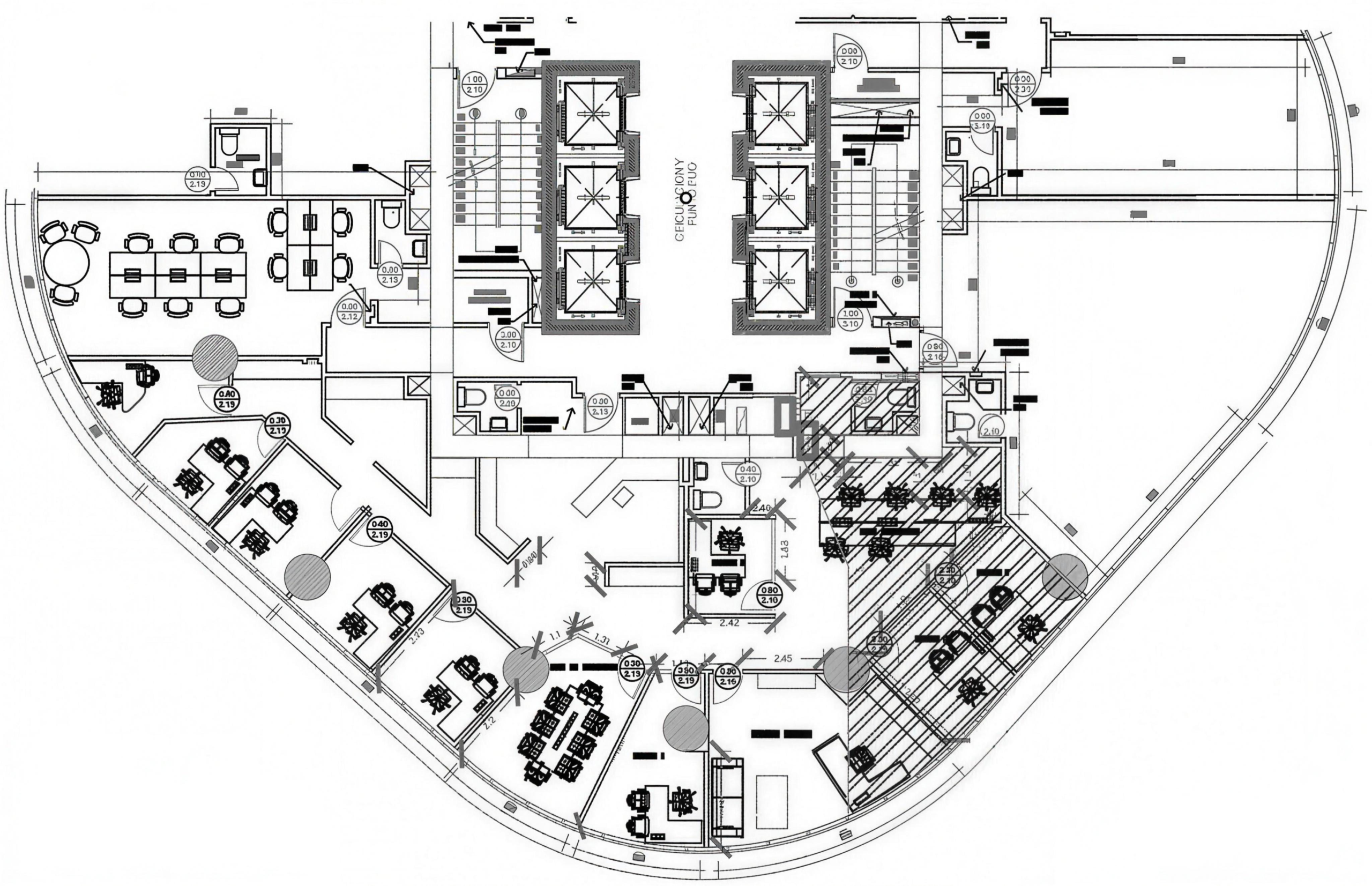 Plano arquitectonico oficina Ecija GPA Artmosfera